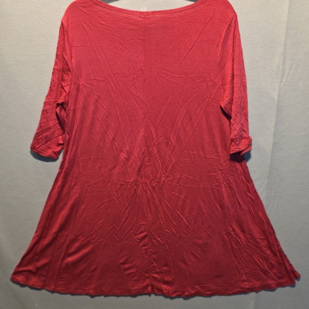Womens Raspberry Tunic Top Size XL NWOT - Picture 7 of 7